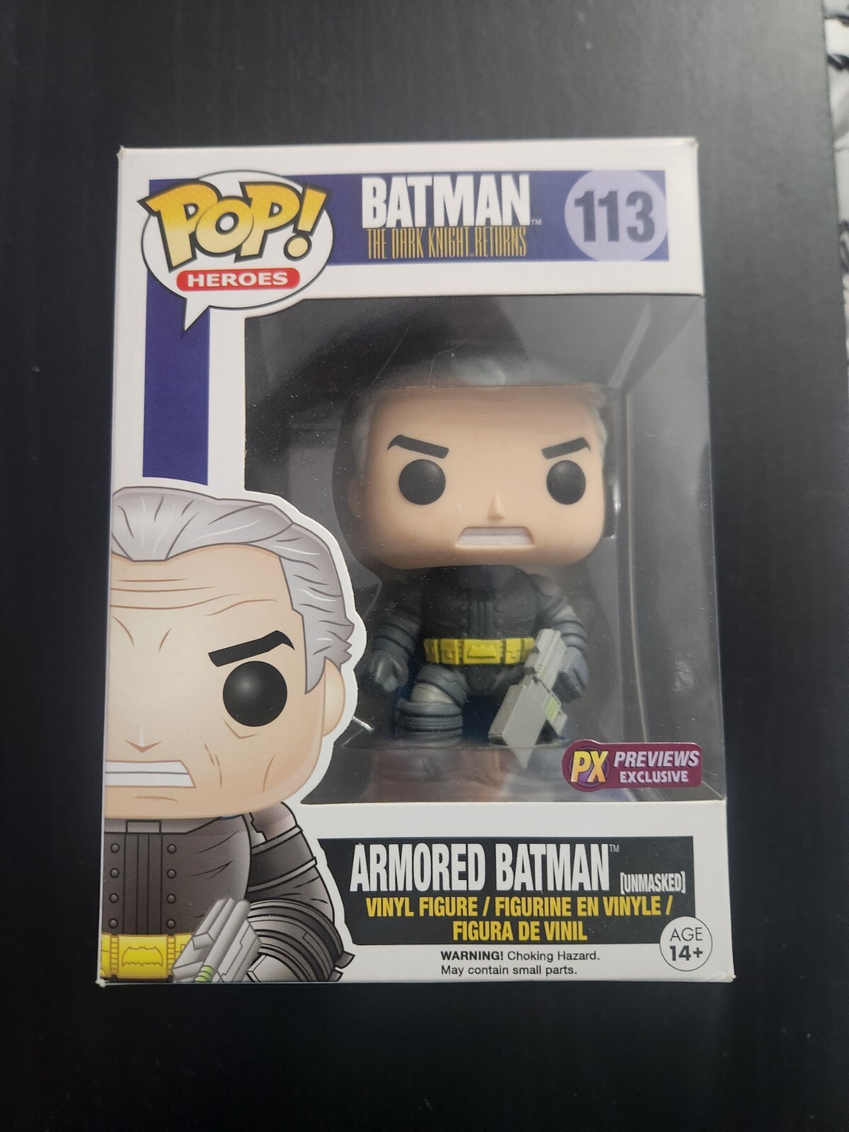Funko Pop! Vinyl: Dc Universe - Batman (W/ Armor) (Unmasked) - Diamond Comics...