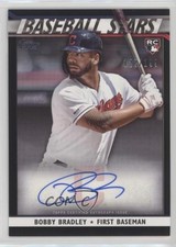 2020 Topps Baseball Stars Black 122/199 Bobby Bradley #BSA-BB Rookie Auto RC 2f9