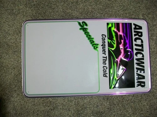 Vintage Arctic cat metal sign