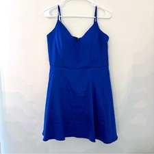 royal blue party/hoco dress