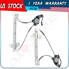 Power Window Regulator W Motor For 1999-03 Dodge Ram 1500 Van Front Lh Rh