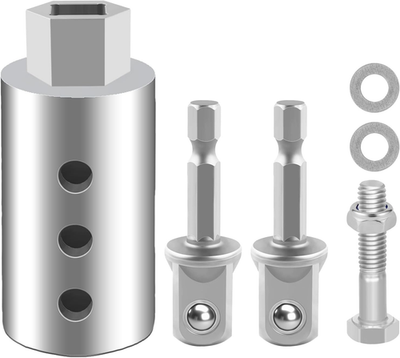 #ad Heavy Duty Trailer Jack Drill Adapter with Cordless Drill 1 2 to 1 Stainless St $24.90