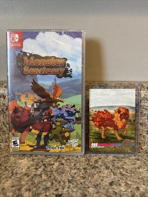 BRAND NEW Monster Sanctuary - Limited Run #062 W/ TRADING CARD [Nintendo Switch]