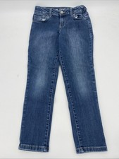 Cat  Jack Stretch Ankle Straight Blue Jeans Girls Size 10, EUC 