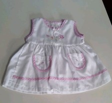 baby dress 3-6 months White And Pink Colors