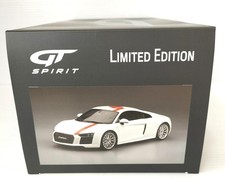 1/18 KYOSHO GT SPIRIT LIMITED EDITION GT247 Audi R8 RWS 2018 White Minicar