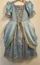 EUC Disney Store Exclusive Limited Edition CINDERELLA Gold Gown Costume