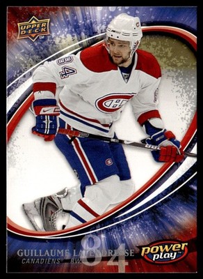 2008-09 Upper Deck Power Play Box Set Guillaume Latendresse Montreal Canadiens