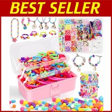 Ultimate 1600-Piece Pop Beads Bracelet Making Kit