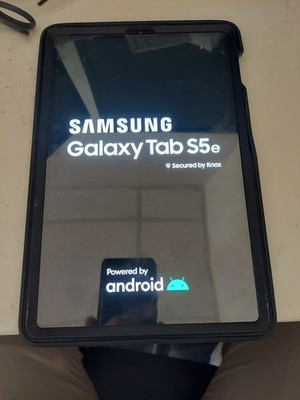 Samsung Galaxy Tab S5e Bundled with Black Defender Series Otterbox Case
