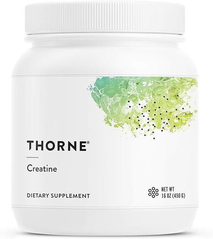 THORNE Creatine Monohydrate Powder 16oz Muscle, Energy Fresh 12/2027  New Sealed