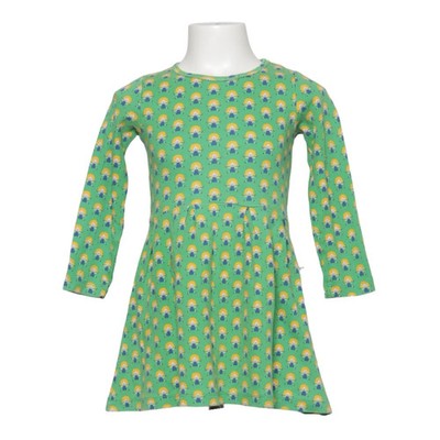 Lily Balou, Kleid, Größe: 116, Grün/Gelb/Blau, Baumwolle, Print, Mädchen #NHs