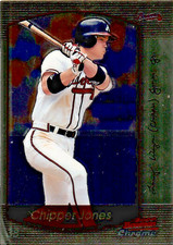 2000 BOWMAN CHROME (90) CARD LOT (NO DUPLICATES) SEE LIST