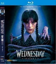 Wednesday Season 2 (2025) BD 2-Disc All Region New Box Set hot