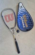 Wilson Cobra Squash Racket Fused Graphite Titanium Excellent Condition Pro TI