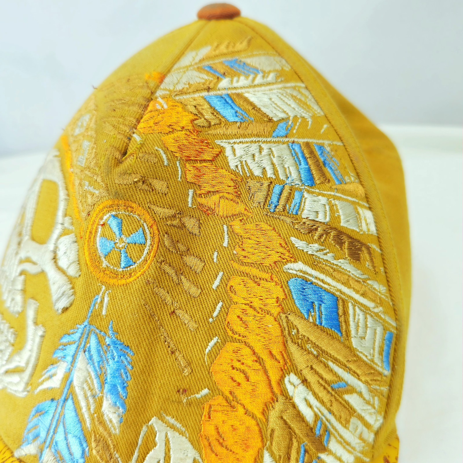 SKULL Native Top Level Snapback Hat Cap Skate Bas… - image 3