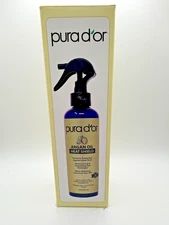 PURA D'OR Heat Shield Spray Protect up to 450º F Flat Iron & Hot Blow Dry, 8oz 