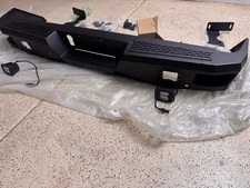  RC Rough Country Heavy Duty Black Rear Bumper for 14-21 Toyota Tundra 10778