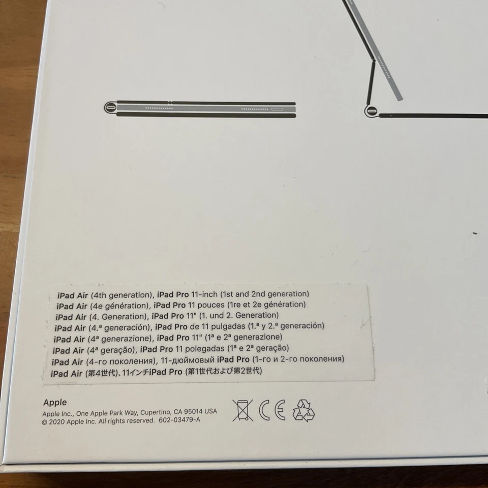 Клавиатура Apple iPad Magic Keyboard для iPad 11 дюймов космический серый - Изображение 3 из 4