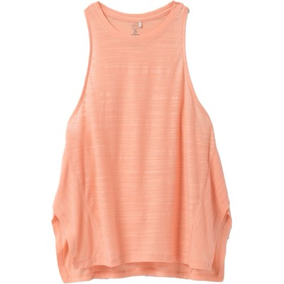 #ad #ad prAna Northstar Tank Top Women’s XS Peach Coral Sheer Athleisure $15.99