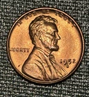 1952-S Excellent Red Uncirculated Lincoln Wheat Cent