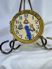 Beatrix Potter Interactive Clock Book To Teach Time 1966 Vintage Rare