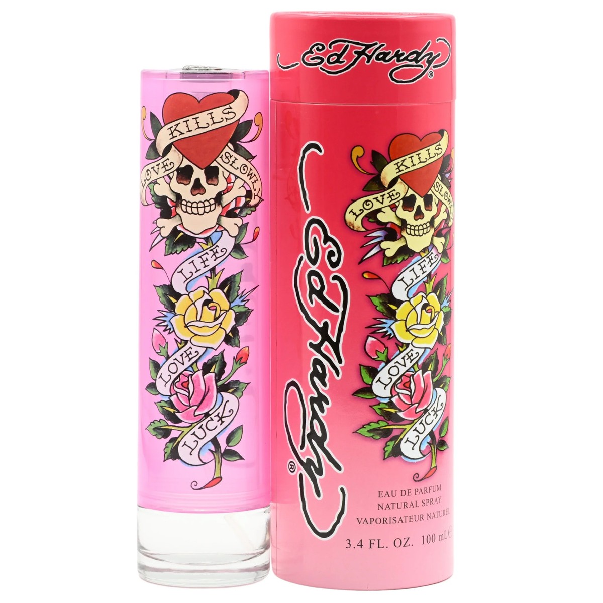 Ed Hardy Love Kills Slowly by Christian Audigier EDP 3.3/3.4 oz