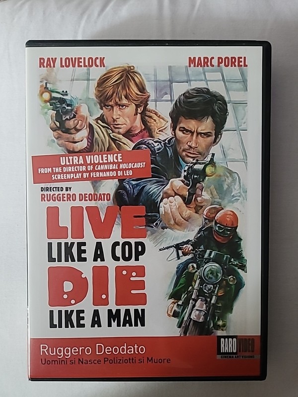 Live Like A Cop Die Like A Man (2011) NTSC Region 1 DVD Widescreen w/Booklet