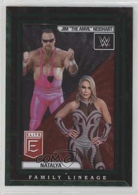 2023 Panini Donruss Elite WWE Family Lineage Jim Neidhart The Anvil Natalya 02l5