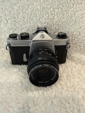 Asahi Pentax Spotmatic SP 35mm Film Camera Fujinon 55mm Lens