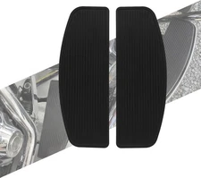 Front Driver Floorboards Rubber Foot Pegs Fit for Harley Road Glide Black 