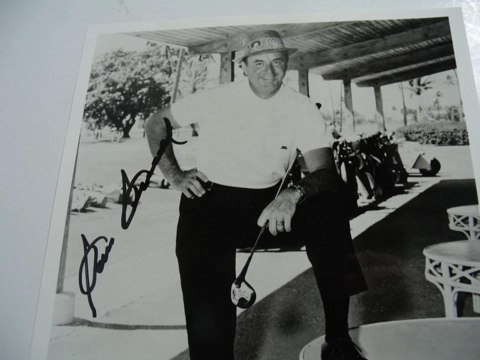 Foto de golf firmada, Sam Snead Foto 2 de 2