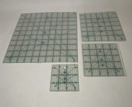 Righello per trapuntatura, righello quadrato per trapuntatura (3,5", 5", 6,5", 10,5") - Foto 7 di 7