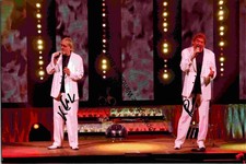 Original Autogramm Die Amigos  /// Autogramm Autograph signiert signed si 302481