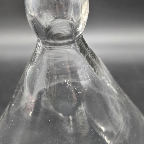 Laboratory Funnel Clear Glass Large 7.75" D 11.5" H Vintage Oil Fluids - Picture 4 of 7