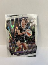 2025 Panini Prizm WNBA Kate Martin #97 White Seismic  Golden State Valkyries