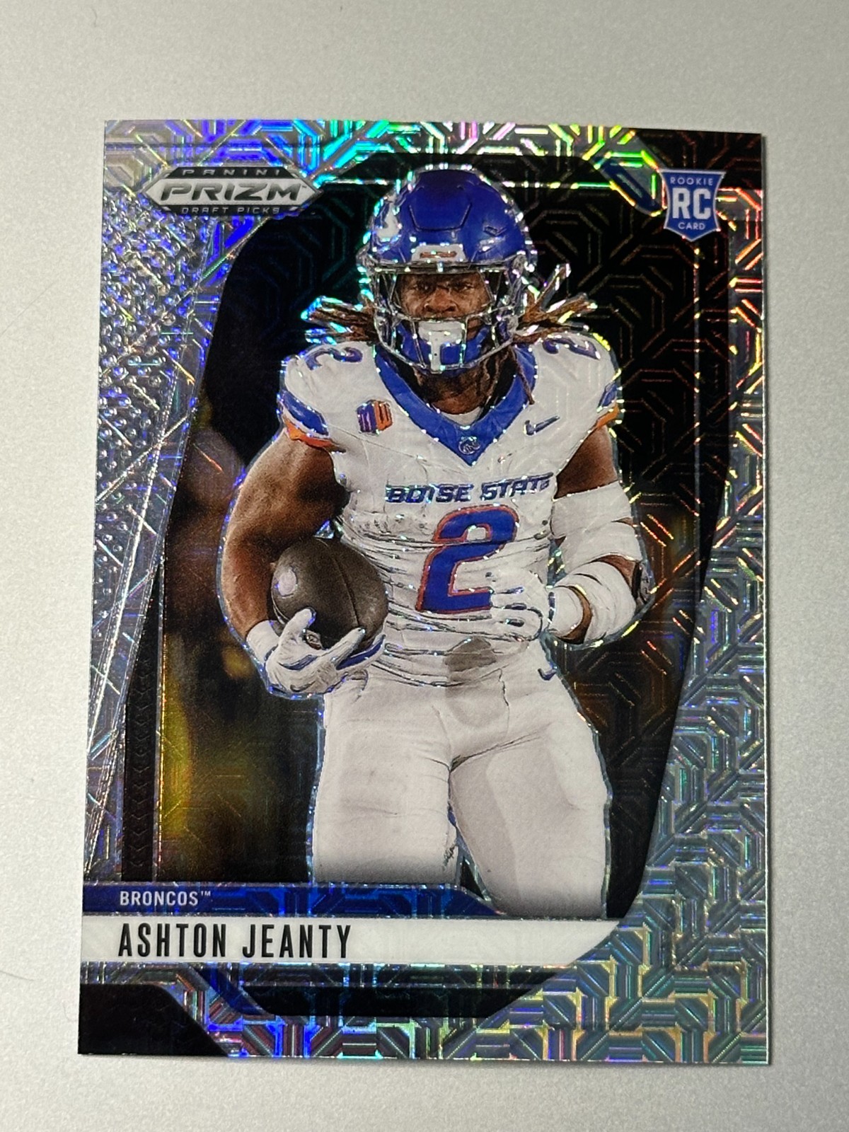 2025 Panini Prizm Draft Picks - Ashton Jeanty #13 Mojo Prizm RC /25