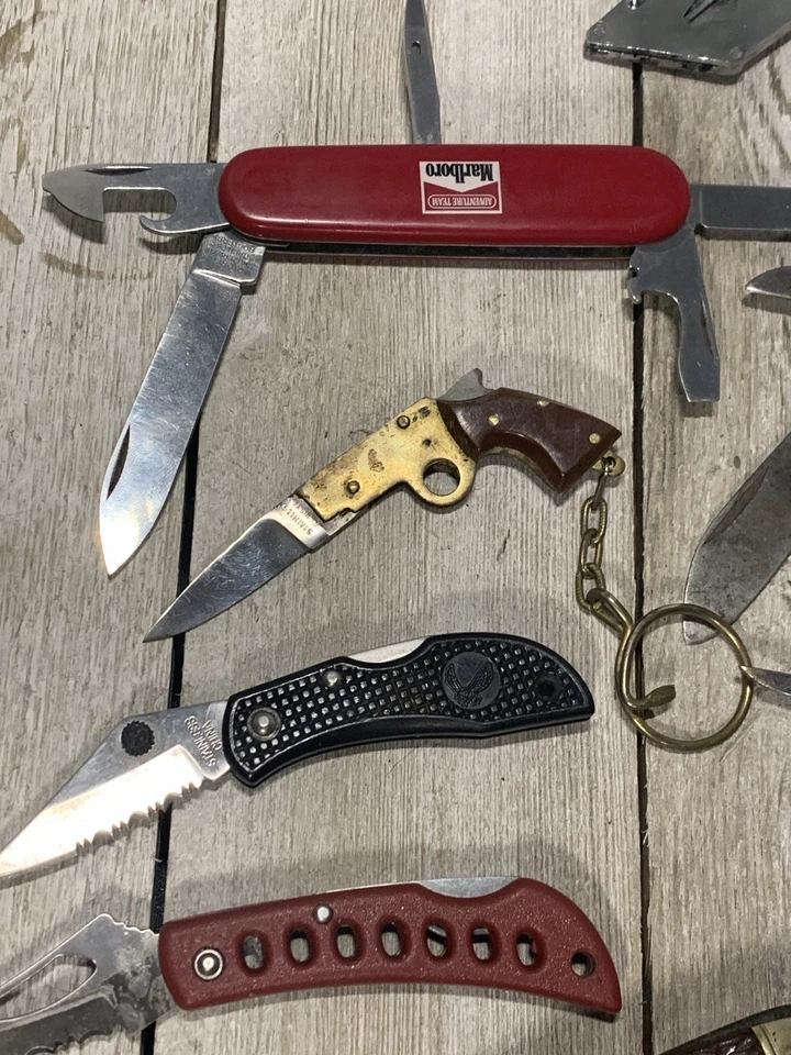 Lote de cuchillos de bolsillo vintage, llavero Foto 3 de 4