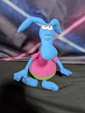 Vtg Y2K 2005 The Pink Panther Plush Blue Aardvark Stuffed Animal 15" Nanco Ant