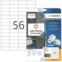Herma Universal-Etiketten Special, 52,5 X 21,2 Mm, Weiß 1 Bis 40X Spare Bis 49%
