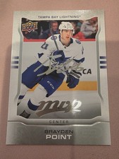 Upper Deck 2024-25 MVP SIGNATURE Series Silver Script Brayden Point MR-28
