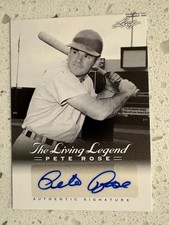 2012 Living Legend Pete Rose #AU-5 Authentic Auto/Signed Numbered