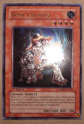 Bone Crusher CRMS-EN083 Ultimate Rare 1st Edition Yugioh