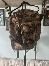 Mill Spec Plus Camo Backpack with Pockets On Both Sides