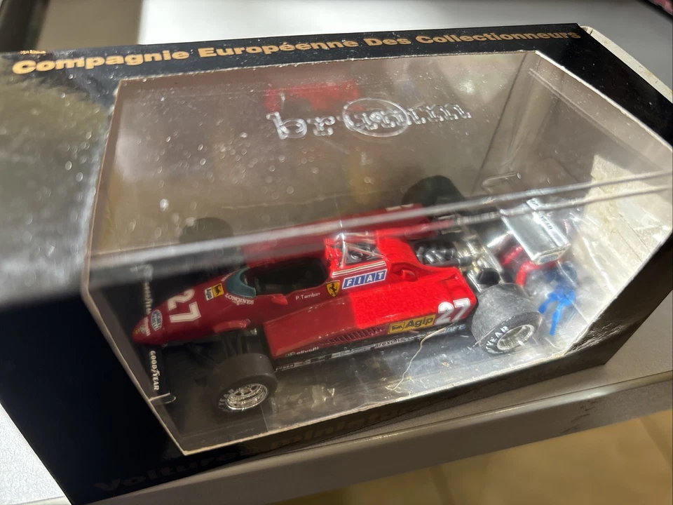 Brumm V2523 Ferrari 126C2 Gp D’allemagne 1982 Tambaye #27 - Immagine 2 di 4