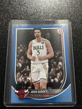 2025-26 Bowman Basketball Josh Giddey Blue Paper /150