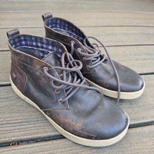 Chaco Davis Mid Leather Boot Chukka Style Lace Up Men's 8.5