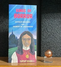 KINGS of HORROR Arthur MACHEN & Robert W. CHAMBERS 1975 vntg book Dark Fantasy