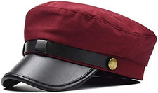 Chauffeur Hat for Men Women Vintage Newsboy Cap Costume Hats Beret Cap