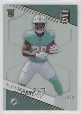 2023 Panini Donruss Elite Rookies 375/999 De'Von Achane #132 Rookie RC n0c